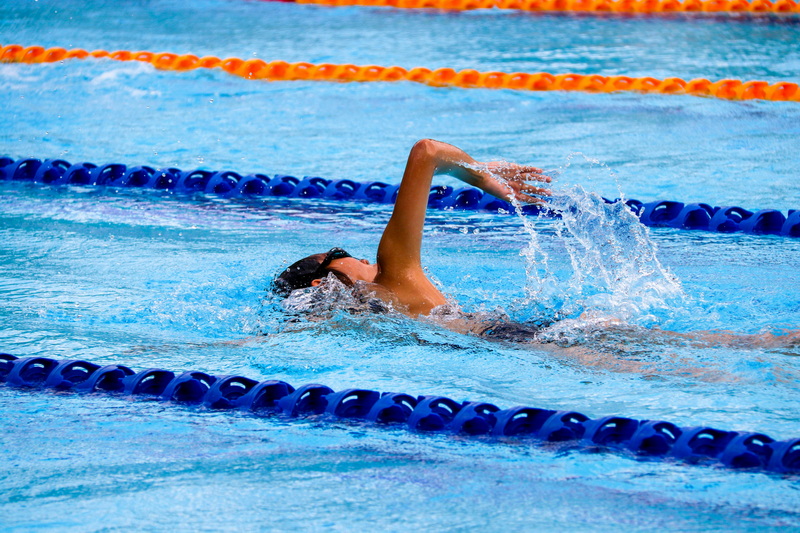 Swim in pool